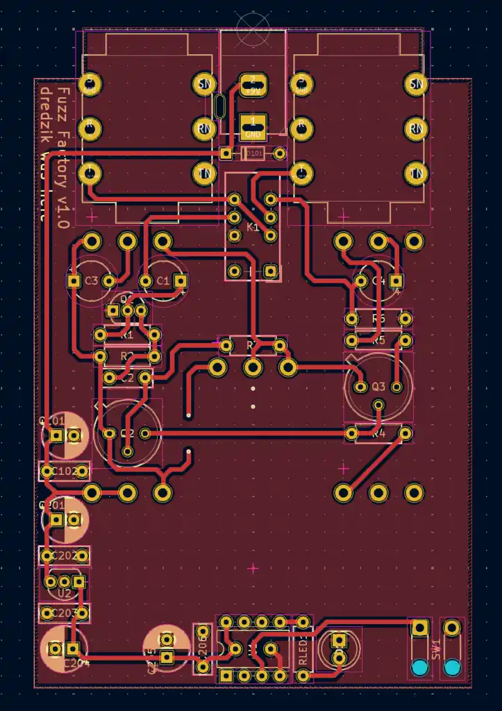 diagram of electronic circuitboard schematic